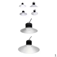 飞利浦 PHILIPS BY088P LED40/WW 飞利浦 明尚LED低天棚灯G2 1套