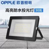 欧普照明（OPPLE） 投光灯 LED户外大功率路灯庭院灯30瓦 白光 （单位：个）
