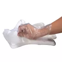 一次性手套 透明的 (10盒)一箱