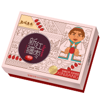 首福西域果园-新疆红枣盒礼盒900g