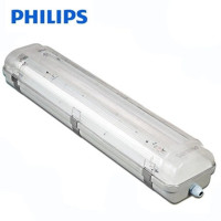 飞利浦 PHILIPS TCW097 2*36适配LED灯管 Philips 三防支架TCW097 2×36W(荧光灯功