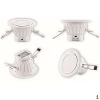 飞利浦 PHILIPS 4英寸 20×0.5瓦 230V 6500K 闪烁 LED筒灯冷白色(白色) 1只