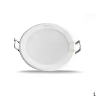 飞利浦 PHILIPS 59201 5.5W 90MM 4000K 白色 飞利浦 闪耀LED筒灯 59201 5.5W