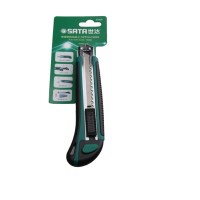世达 (SATA) 93428 18mm橡塑柄推钮美工刀 壁纸刀