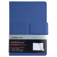 齐心 (COMIX) C5835 磁扣皮面笔记本蓝色 25K 146张 单本价格 12本起订