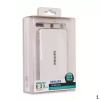 飞利浦 PHILIPS DLP6000(白) 飞利浦 (PHILIPS) 移动电源 6000mAh 1只