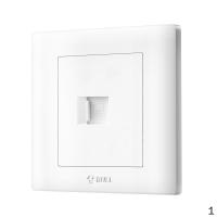 公牛（ BULL） GN-G32T102B 一位电脑插座(打线型/六类) 86型白色暗装 一位电脑 1个