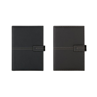 得力(deli)3344皮面记事本黑色