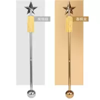 增智(Z) YC 鼓号队/少先队双节不锈钢指挥棒 儿童表演演出1.2M指挥棒