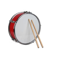 乐寿 YC 儿童打击乐器小鼓 11英寸双音内簧军鼓
