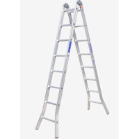 瑞居 家用梯子双侧梯子人字梯工程梯子铝合金梯多功能折叠八步梯子4995 3个起购