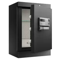 得力(deli) 4090 保险箱3C认证指纹电子密码防盗全钢保险柜 入墙保险柜