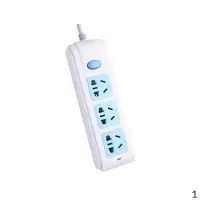 公牛(BULL)GN-212 1.8米 GN-212 3位1.8米 总控开关 插座/插排/插线板 2个