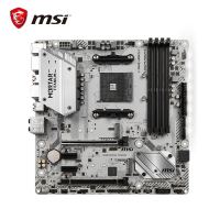 微星msi B450M MORTAR TITANIUM 迫击炮钛金版主板 电脑主板 台式机 支持2600X/3600/3700X CPU(AMD B450/Socket AM4)