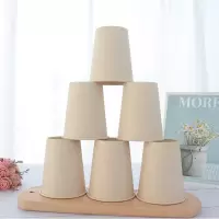 利得 一次性中号250ml原浆纸杯加厚1000只 整箱装
