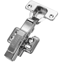 卡贝cobbe铰链橱柜门液压合页阻尼铰链飞机烟斗液压合页衣柜五金配件 直弯固定式平角 4个起售