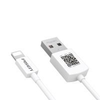 品胜(PISEN)苹果数据线 Xs Max/XR/X/8手机充电线 1.2米白色