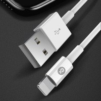 毕亚兹 苹果数据线Xs Max/XR/8/7手机快充充电器线USB电源线1.2米