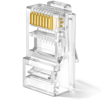 普联(TP-LINK) TL-EH5e01-50 超五类非屏蔽网络水晶头 RJ45 50个装 网络水晶头(计价单位:盒)