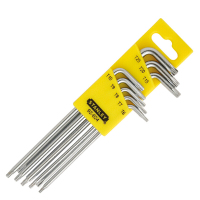 史丹利(STANLEY) 8件套长L形中孔花形扳手TT6-TT25 92-624-23(单位: 套）