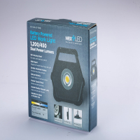 SATA/世达 90765 防水锂电投光灯1100/450流明