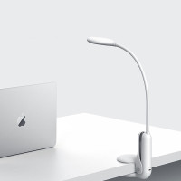 IPUDA灵动充电台灯/夹子台灯/宿舍床头灯 白色T8