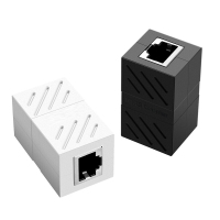 美美MAKE MODE 网线连接器RJ45直通头RJ45千兆GE-11(单位:个)