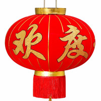 欢度佳节大红灯笼挂饰户外大灯笼 150cm