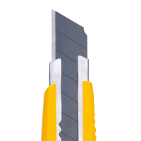 得力 大号黑刃自锁美工刀/裁纸刀/壁纸刀  锋利耐磨色 2041S