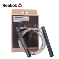 [健芬欣]锐步(Reebok)进口钢丝跳绳成人 中考竞速轴承耐磨3米可调节长短负重减肥跳绳RARP-11082