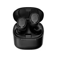 铁三角(audio-technica)ATH-CK3TW(黑色) 蓝牙入耳运动触控真无线耳机