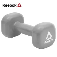 [健芬欣]Reebok锐步哑铃 男女健身手臂训练器材 家用女士练臂肌浸塑包胶圆角亚铃 RAWT-1115两支装