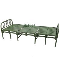 战兵卫行军六折床折叠式午休床户外便携式行军床营房六折床多功能折叠床