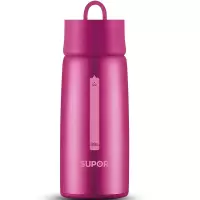 苏泊尔(SUPOR)KC35BR1/KC35BR4 WOW保温杯纤巧杯350ML 莓粉色 单个装