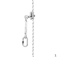 霍尼韦尔 Honeywell 1002876 自动/ 手动抓绳器,适合14-16 毫米安全绳配0.3 米系绳 1件