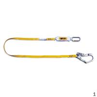 霍尼韦尔 Honeywell 1004579A 织带缓冲系带织带宽度23毫米,配1个锚点端脚手架钩,1个安全带端安全钩,