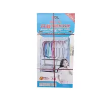 布柜简易布衣柜钢管加粗加固全钢架挂衣橱