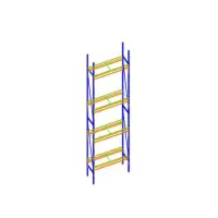 定制展柜仓库货架置物柜 仓库立柱55*47*2