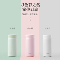 美的 200ml Mini保温杯男女士便携小不锈钢儿童水杯学生SJ20W101可爱简约水壶