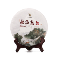 八马茶叶 云南原产普洱茶叶熟茶 勐海熟韵精选686 200g/饼