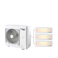 格力（GREE）雅居系列 GMV-H80WL/F 中央空调 大3匹 一拖三 直流变频 一级能效 冷暖电辅 家用嵌入式空调