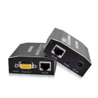 eKL VGA延长器100米200米300米 单网线转RJ45延长 音视频信号增强放大器 VGA延长器100米