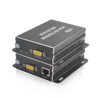 eKL VGA延长器100米200米300米 单网线转RJ45延长 音视频信号增强放大器 VGA延长器200米