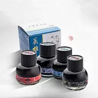 得力(deli)英雄墨水234 黑色 10瓶/盒
