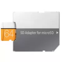 SD存储卡+SD适配器 64G