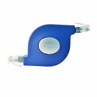 酷比客 蓝色3M六类伸缩网线LCCPLA-MS30BU