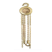 桥防 防爆手拉葫芦铝青铜308-1014 16T(单位:件)