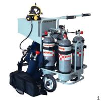 霍尼韦尔 Honeywell BC1766010 移动小车全配型 (含4个Luxfer6.8L气瓶及逃生装置) 1套