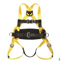 霍尼韦尔 Honeywell DL-37A DL三挂点全身式安全带带背部D型环和胸前D型环,腰部定位环及定位腰带 1件
