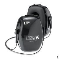 霍尼韦尔 Honeywell 1011994 Leightning(L1N)金属环耐用头箍舒适型 颈带式耳罩 NRR 2